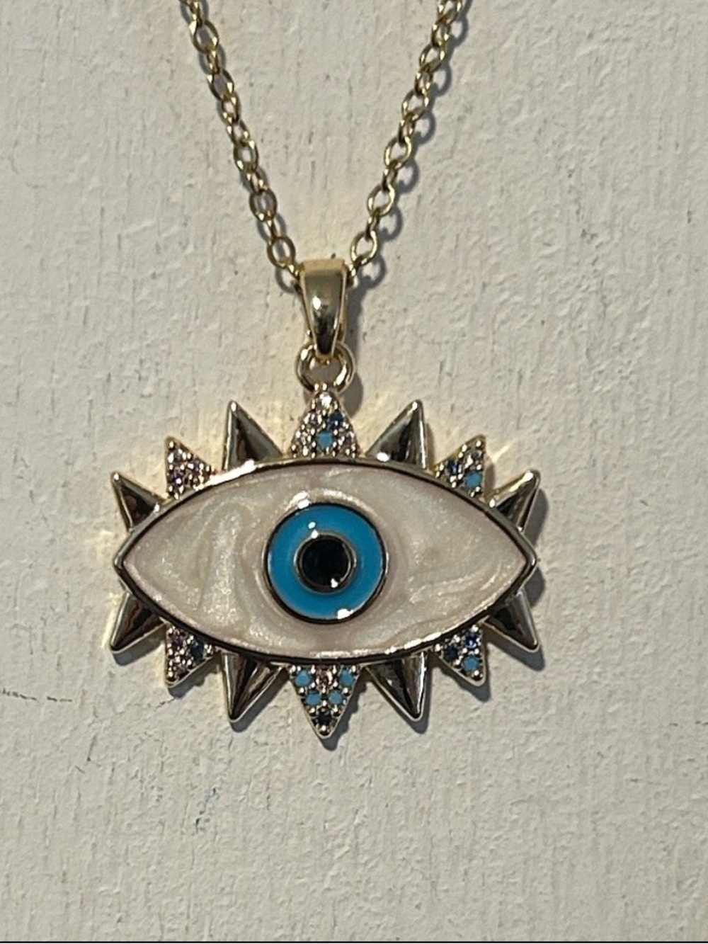 Evil eye necklace NEW